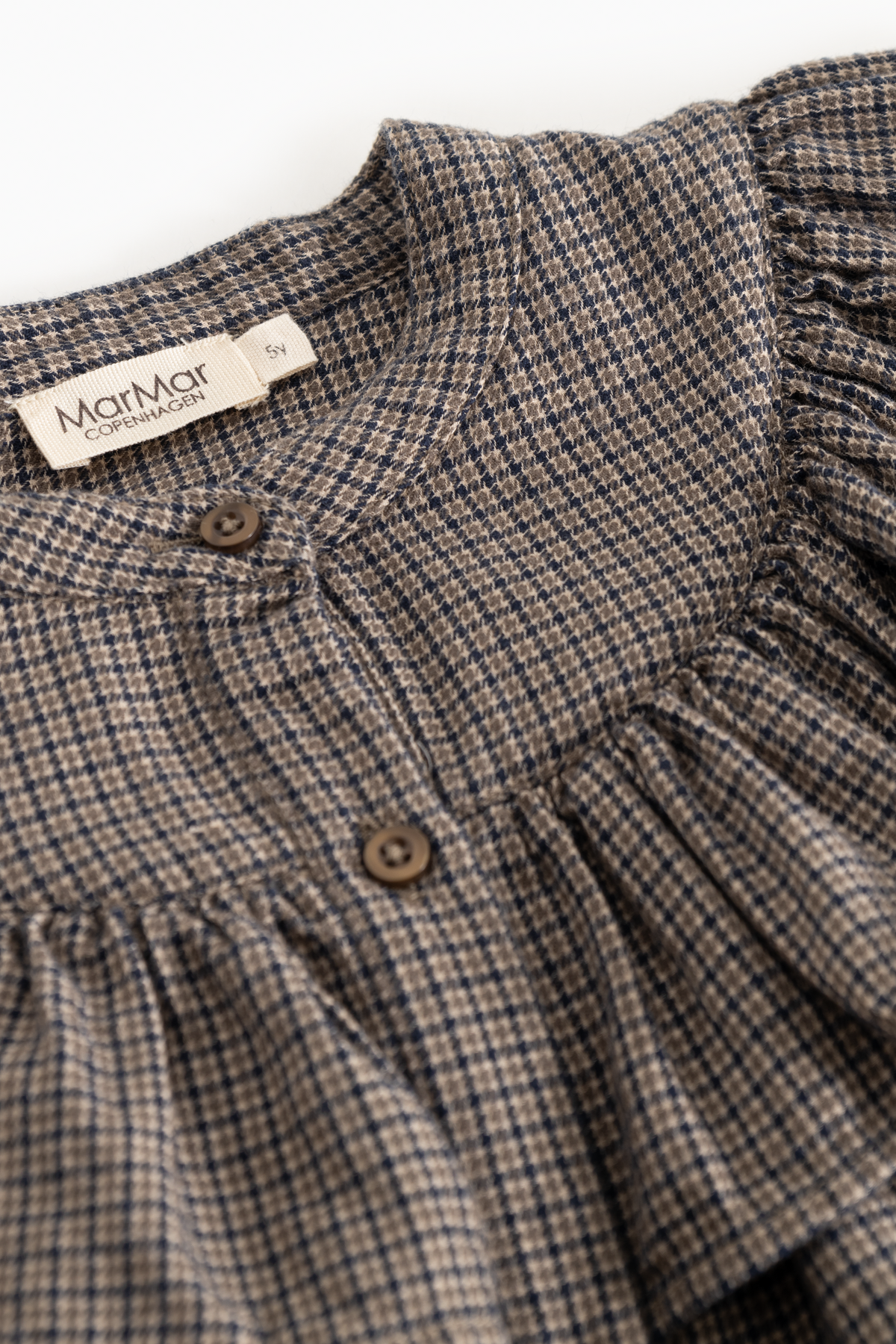 Dalina Dress - Houndstooth Check