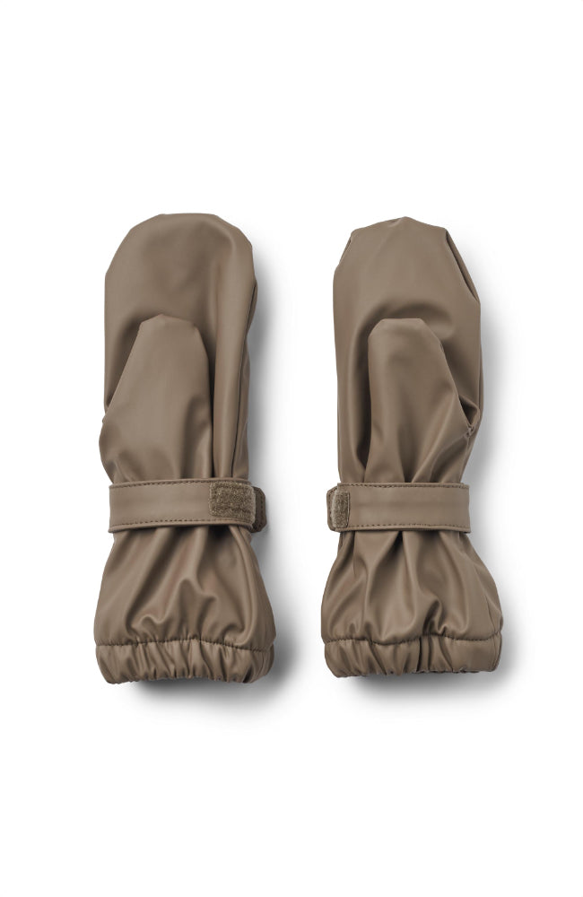 Rain Mittens Rily - Dry Wood