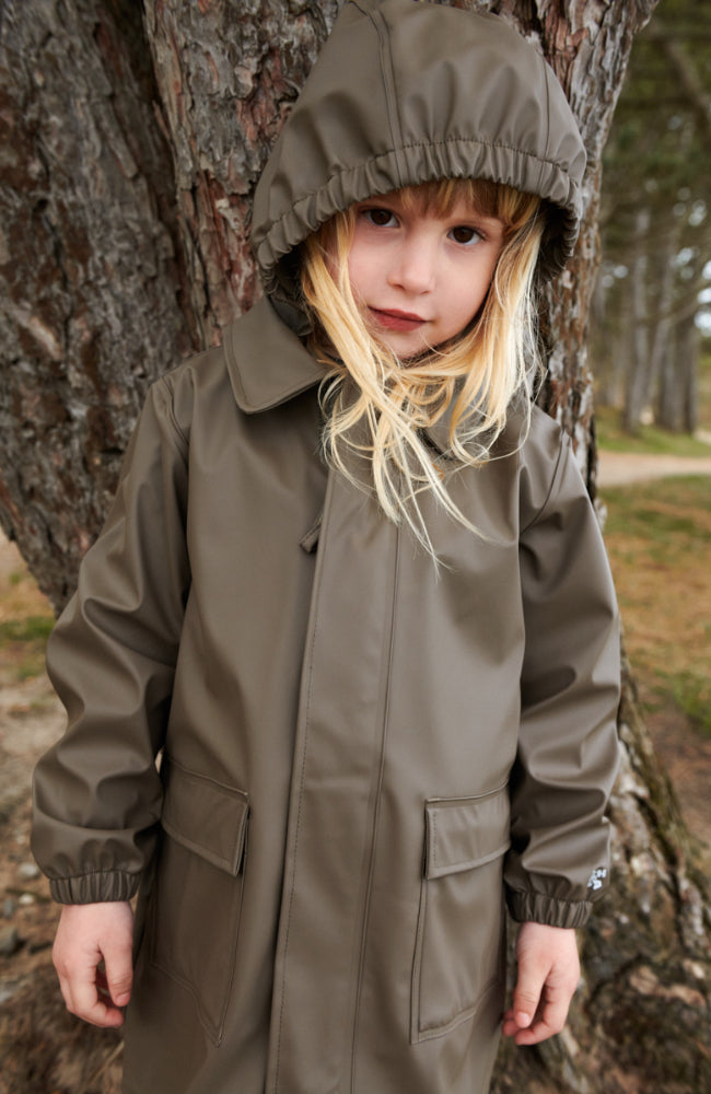 Rainwear Ollo Jacket - Dry Wood / st.140-152