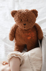 Humming Bear with Nightlight - Caramel
