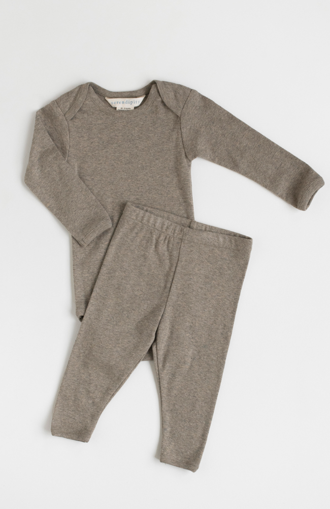 Baby Leggings - Taupe