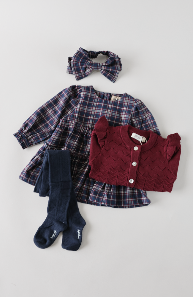 Cardigan Knit - Dark Cherry