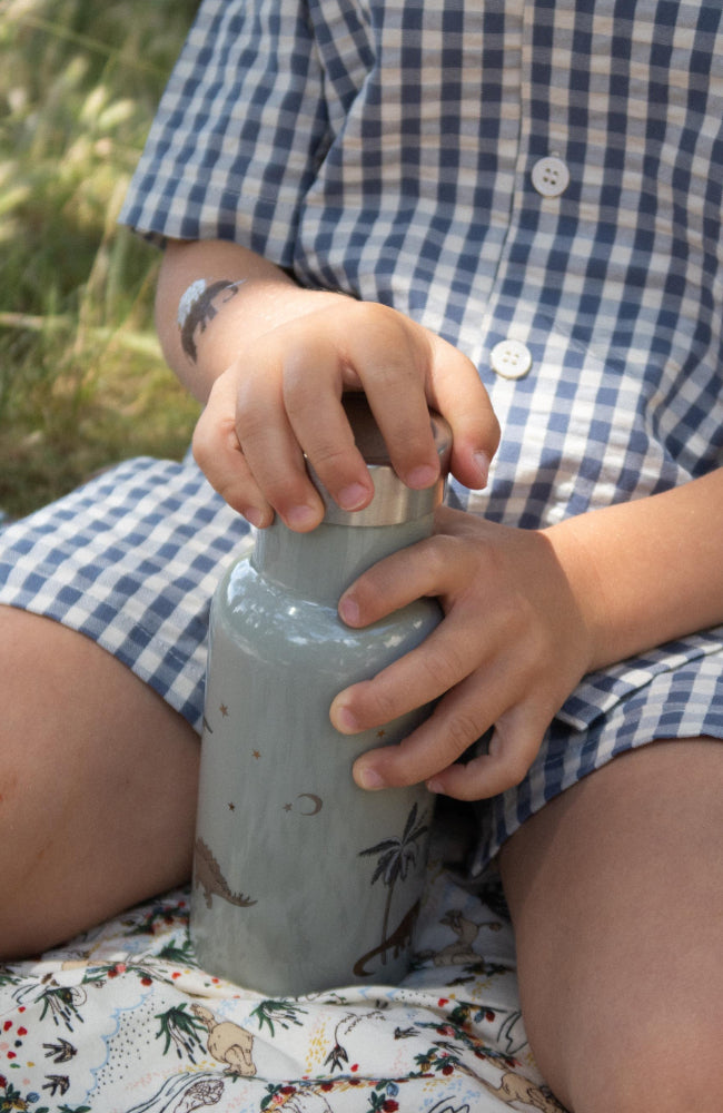 Thermo Bottle - Dino Blue