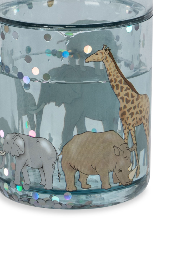 2 Pack Glitter Cup - Safari