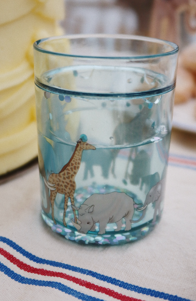 2 Pack Glitter Cup - Safari