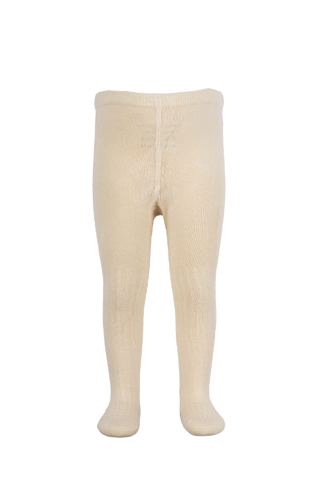 Minipop Bamboo Tights - Off White