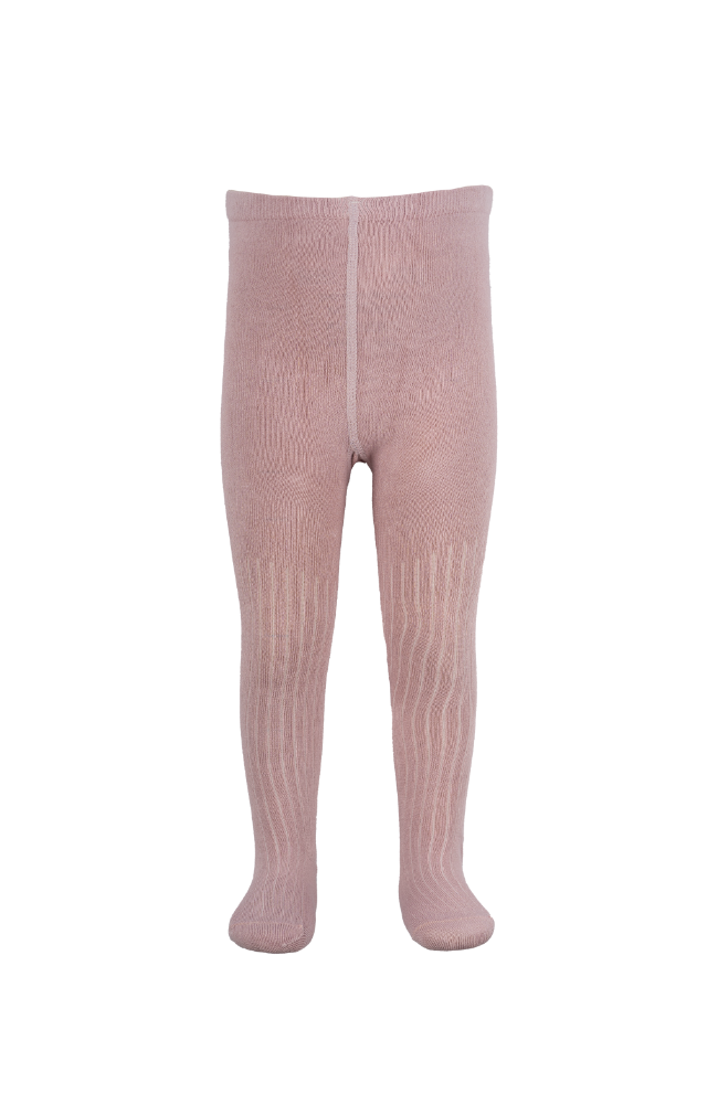 Minipop Bamboo Tights - Rose