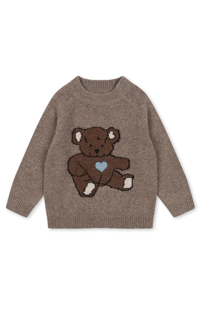 Billi Knit Blouse - Teddy Bear