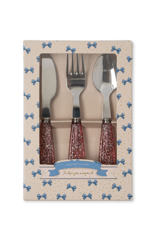 Glitter Cutlery - Sparkling Blush