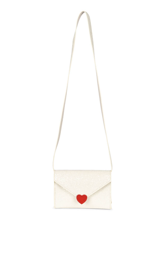 Love Letter Bag - Cream Glitter