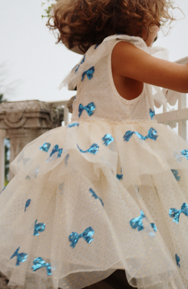 Yvonne Fairy Dress - Bowie Blue