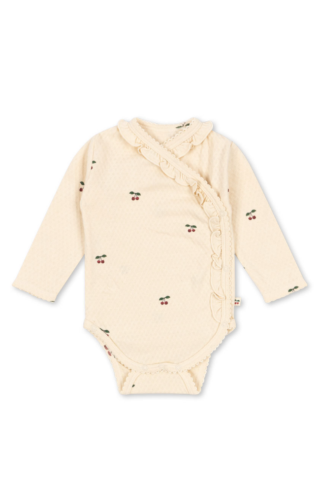 Sui Newborn Frill Body - Cherry