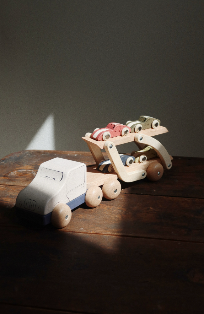 Wooden Car Carrier - Multi