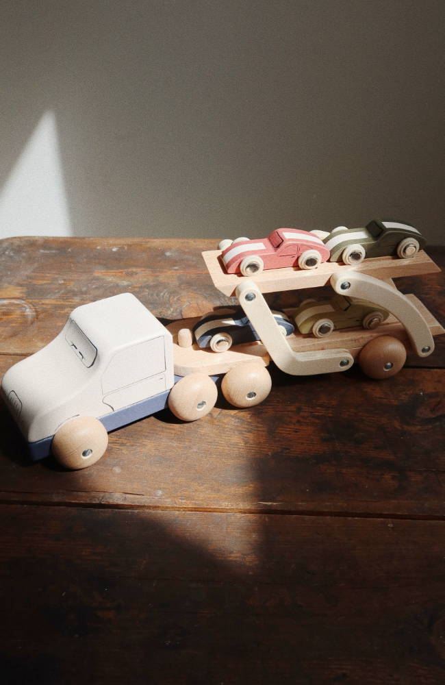 Wooden Car Carrier - Multi