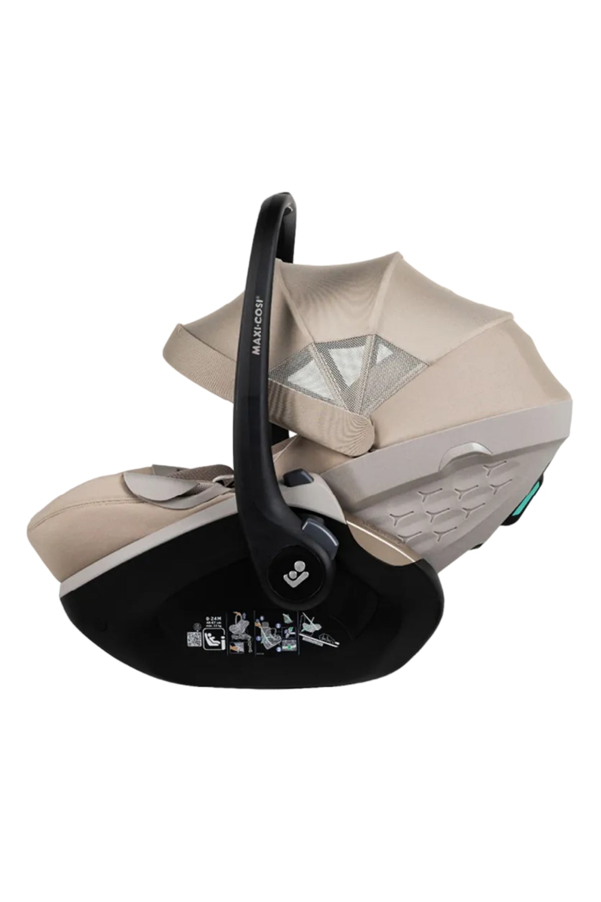 Pebble Slide Pro Car Seat - Sandy Taupe