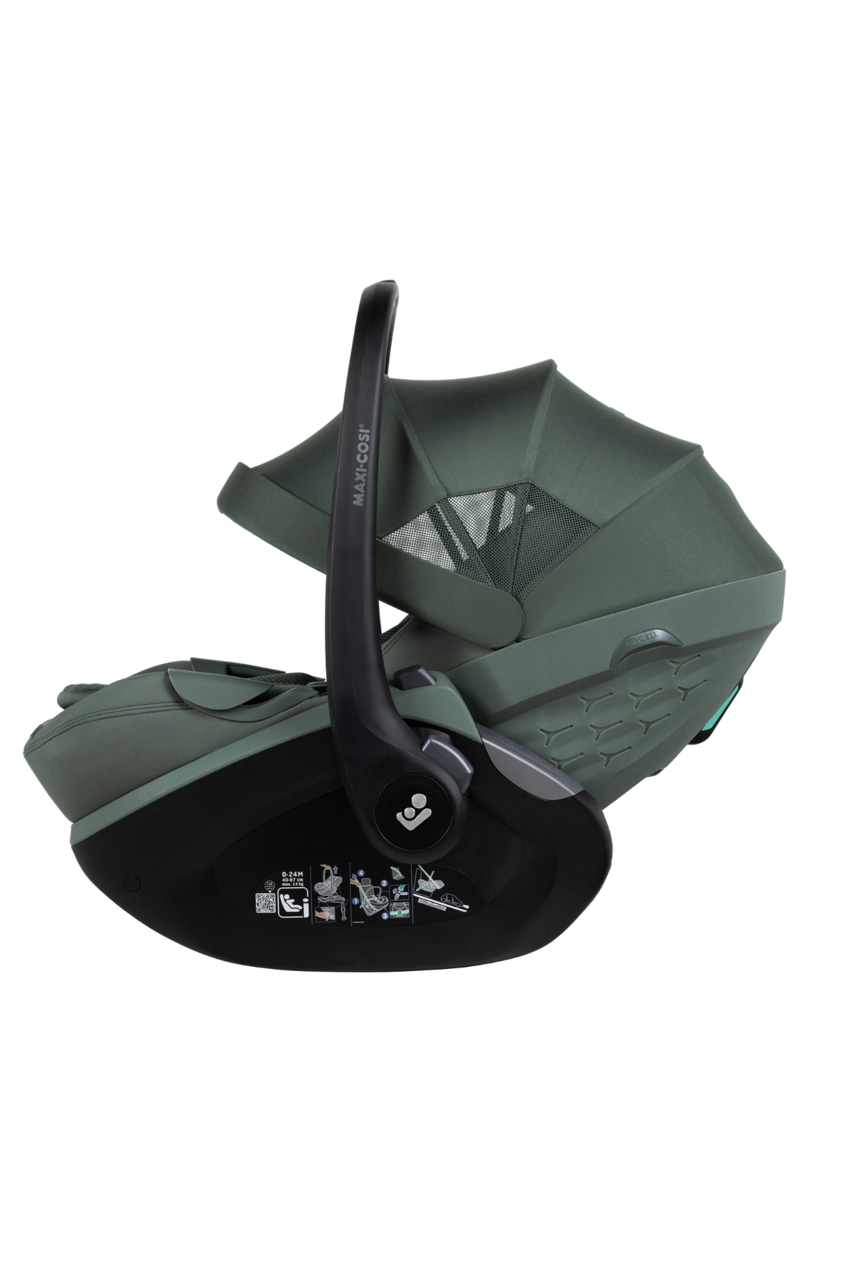 Pebble Slide Pro Car Seat - Forest Green