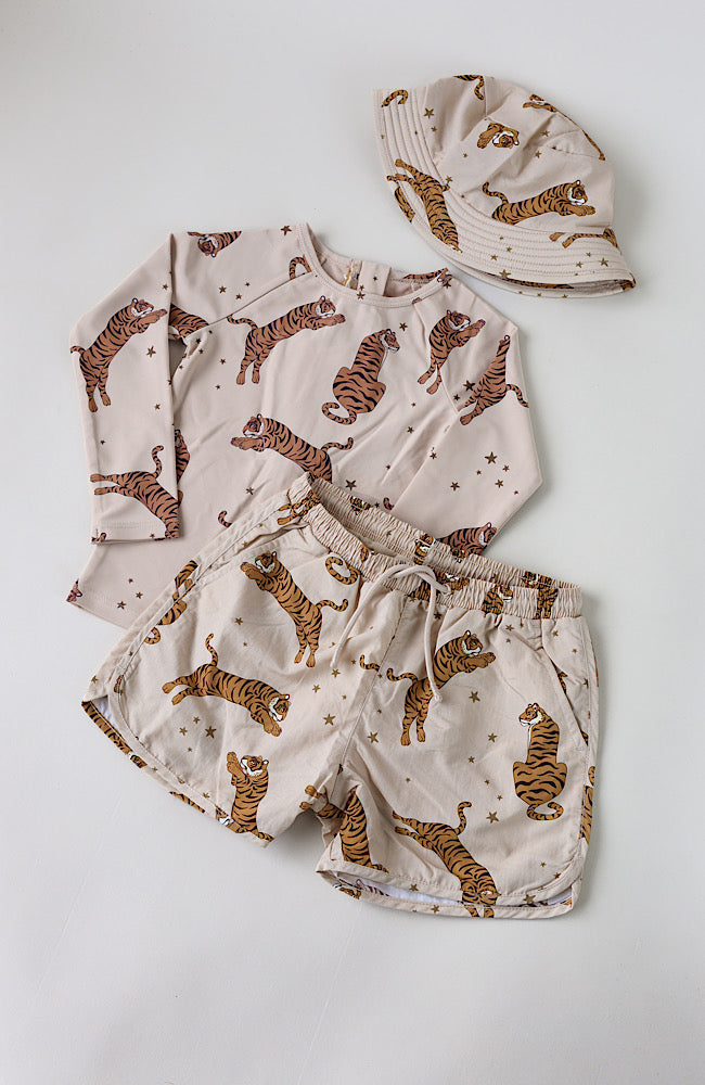 Asnou Swim Shorts - Tiger