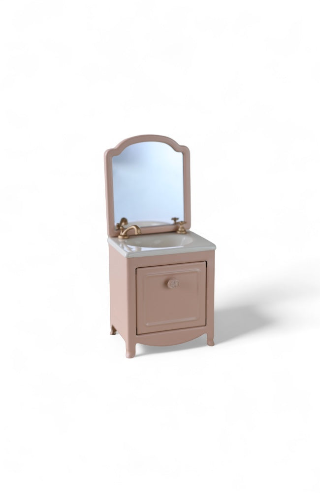 Sink Dresser w. mirror - Rose