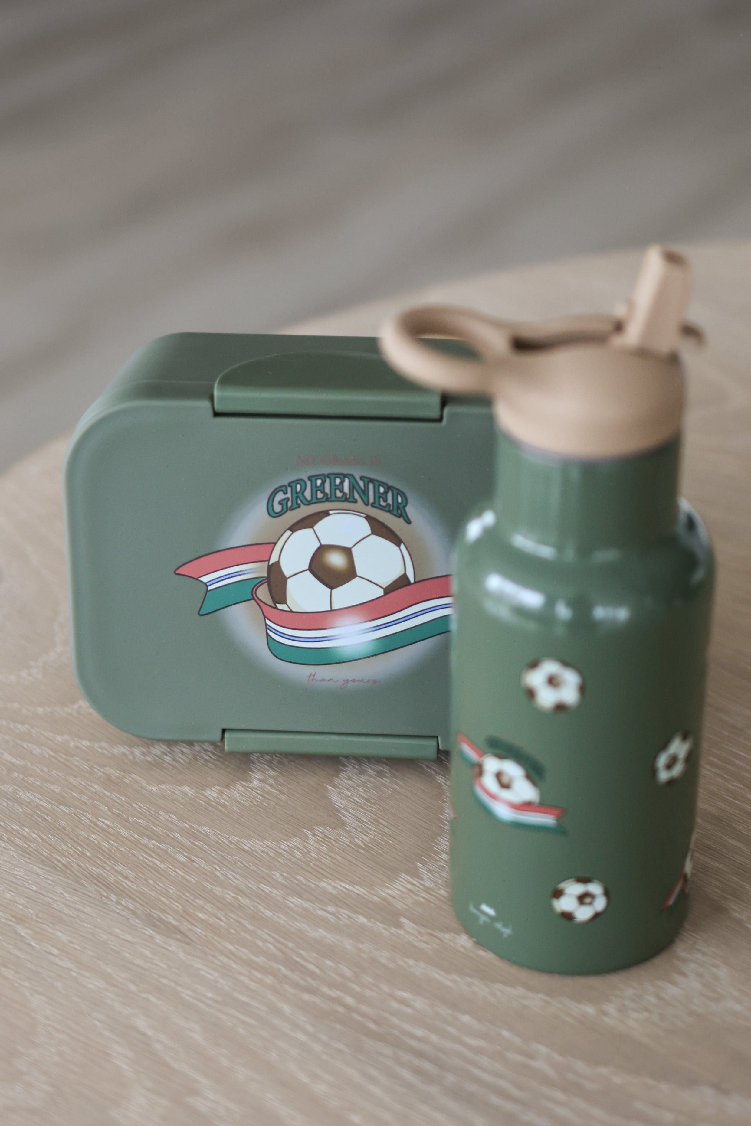 Thermo Bottle - Green/Kick It