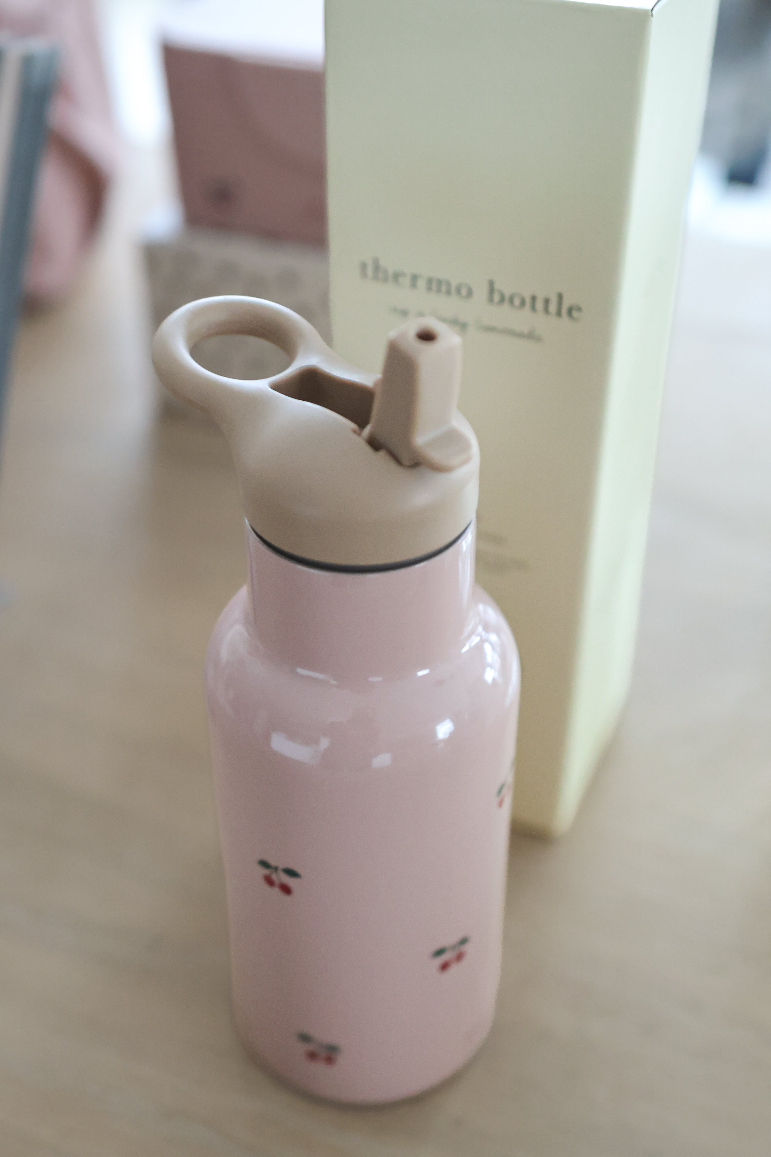 Thermo Bottle - Cherry Pink