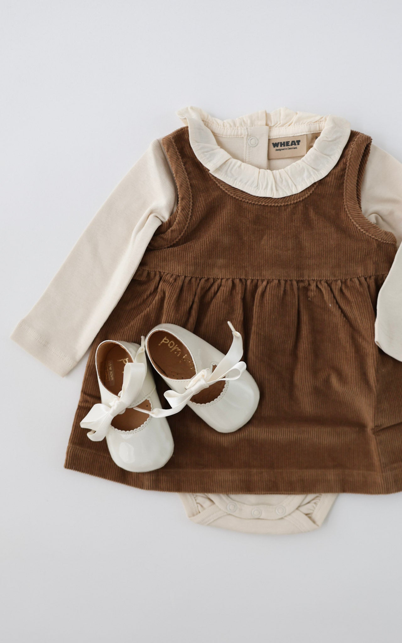 Baby Spencer Dress - Driftwood