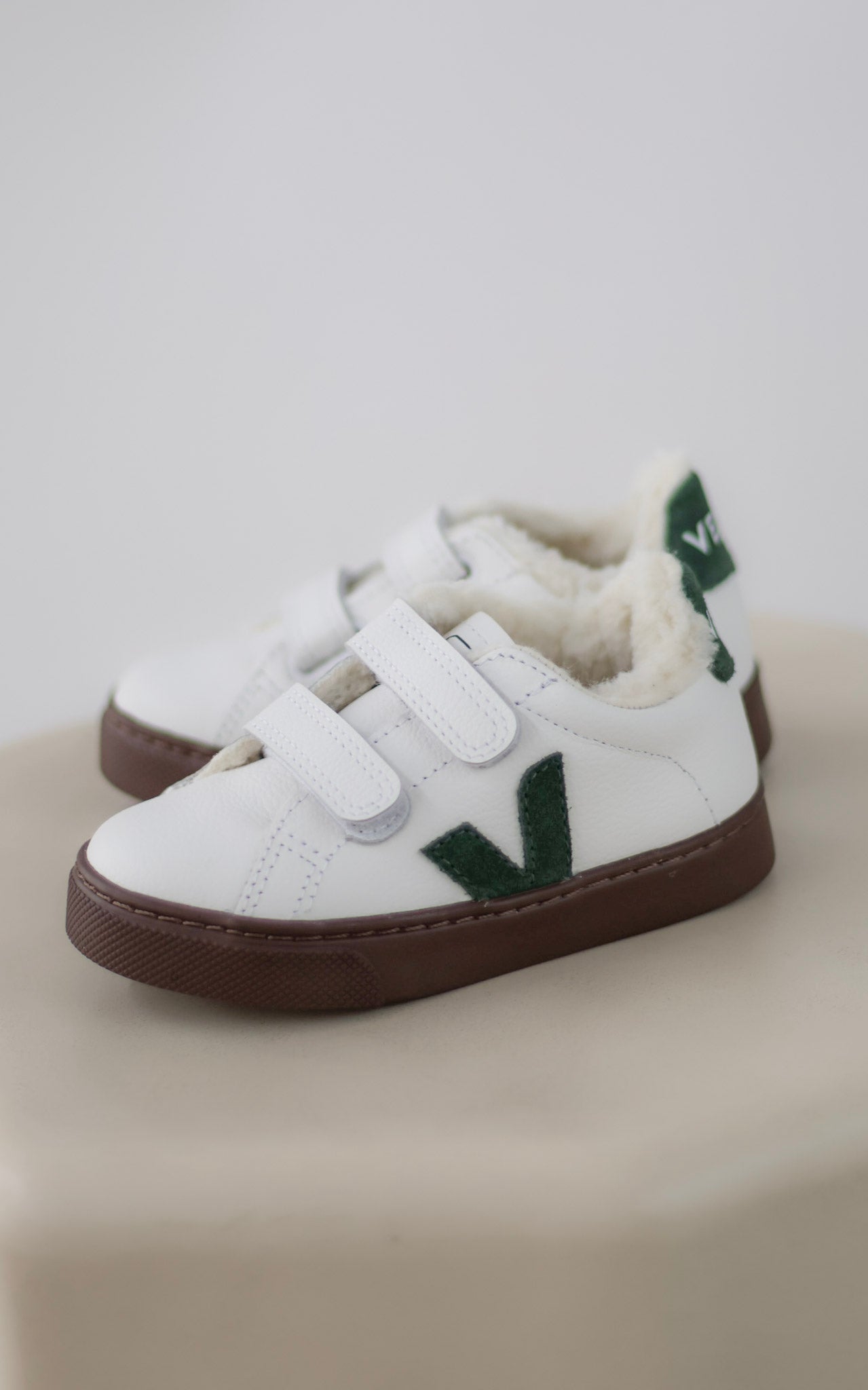 Leather Esplar - White/Cyprus/Bark