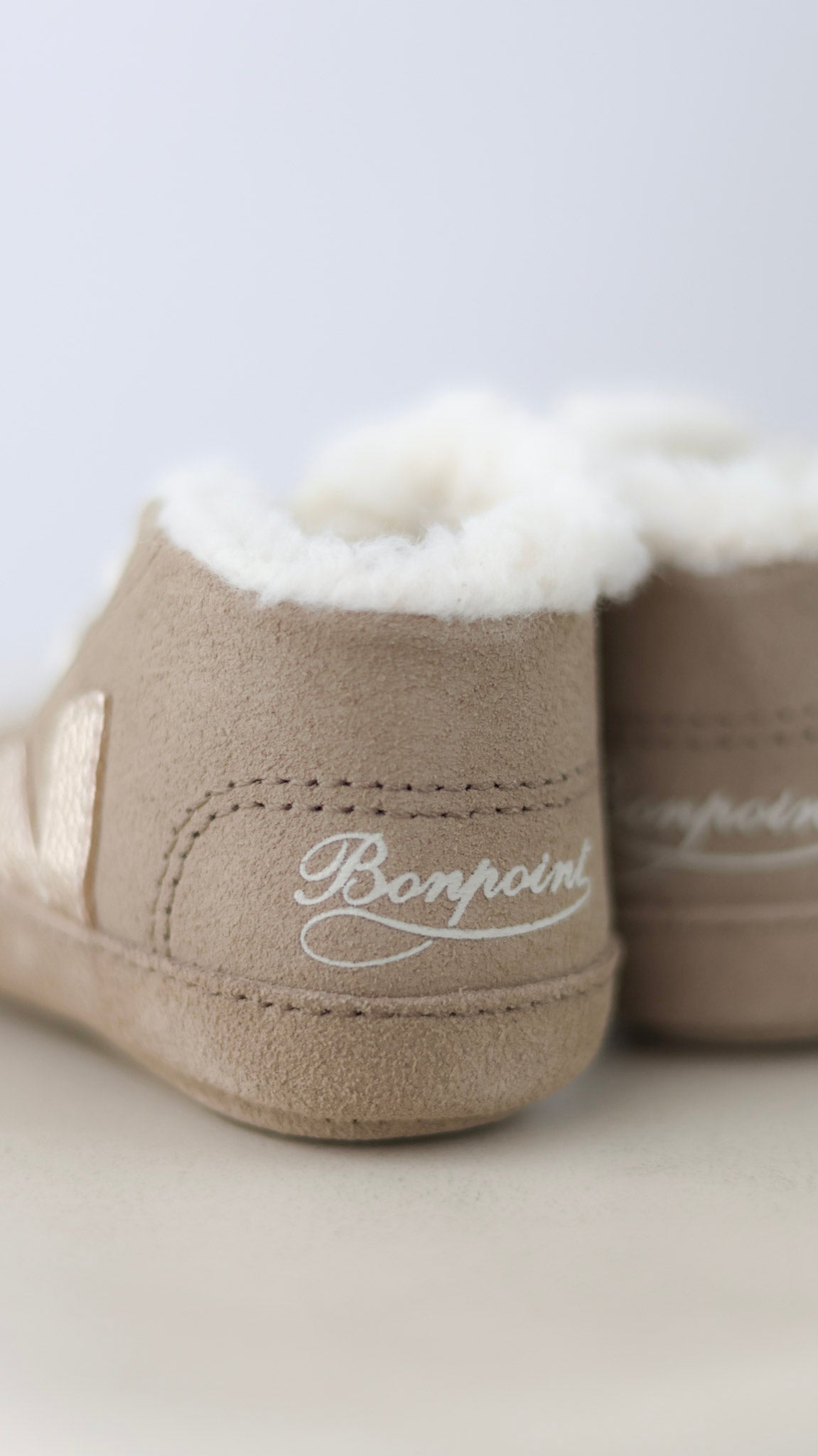 Bonpoint x Veja Baby Winter in leather