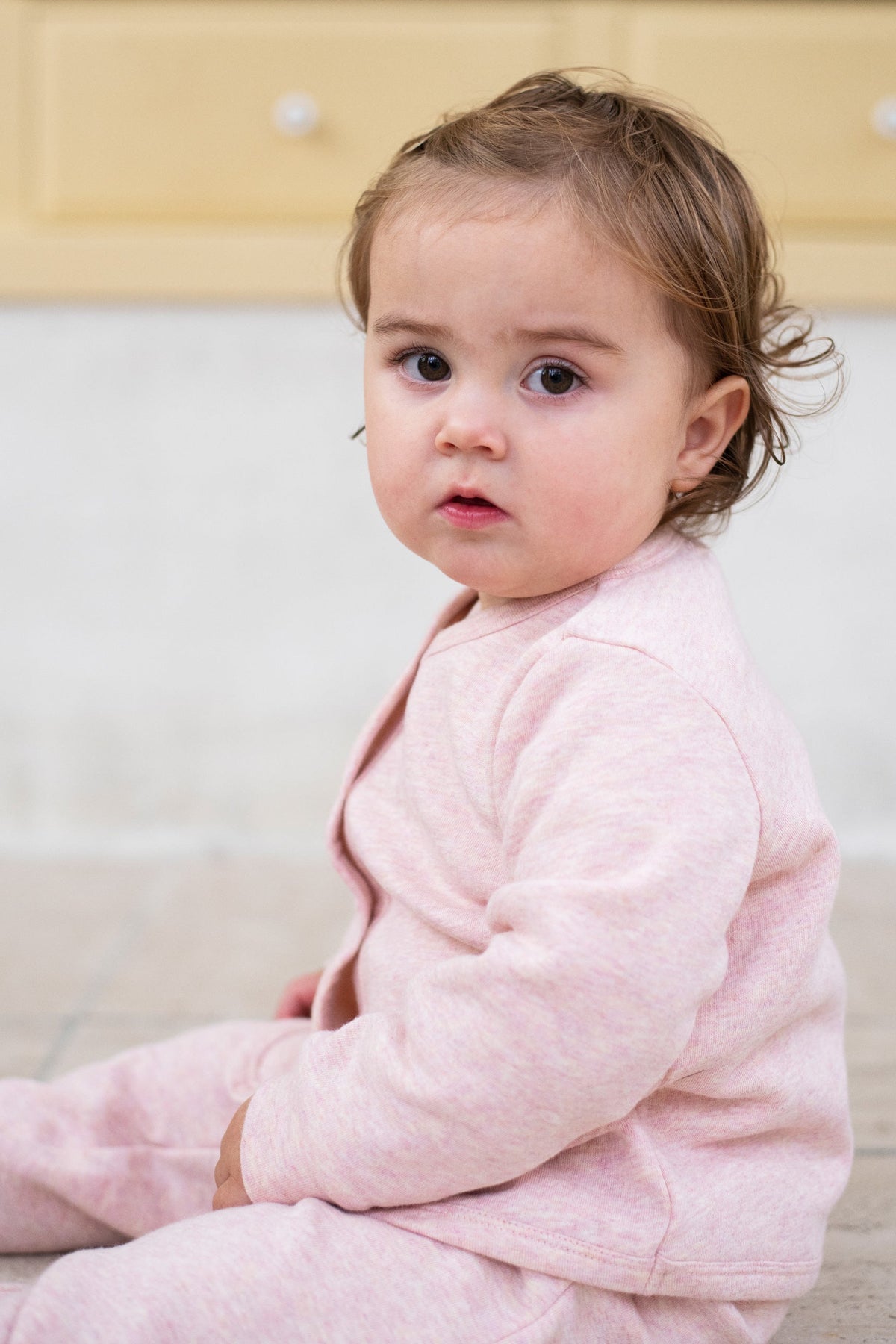 Baby Sweat Jacket - Orchid