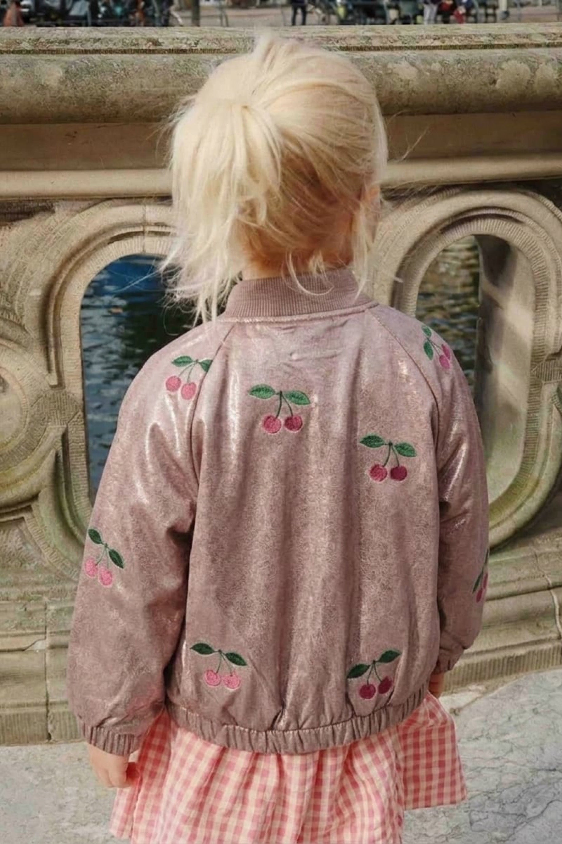 Juno Sparkle Bomber Jacket - Ma Grande Cerise
