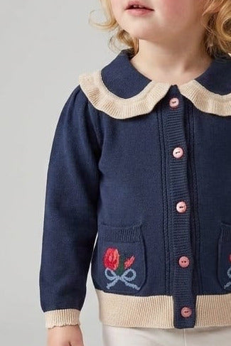 Bianca Cardigan - New Navy