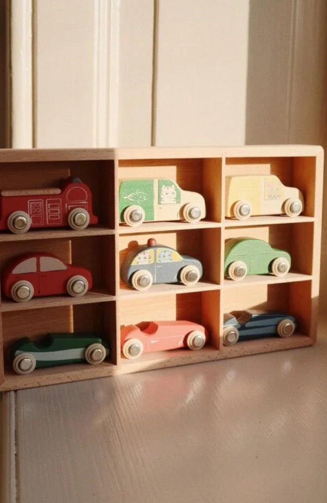 Wooden Mini Cars - Multi