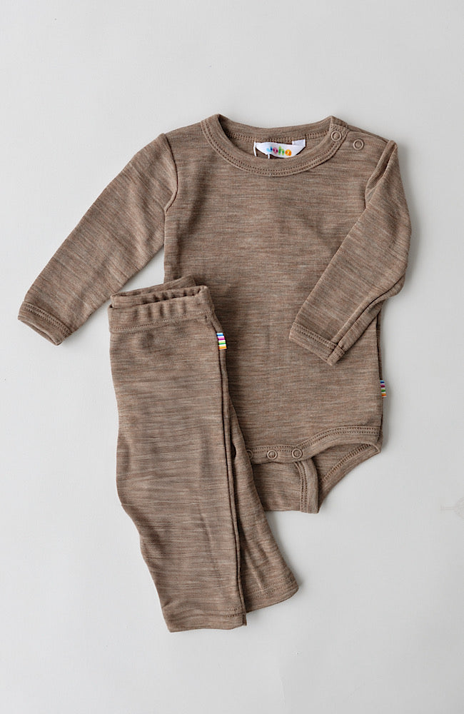 Ullar/Silki Samfella - Beige Melange / Limited