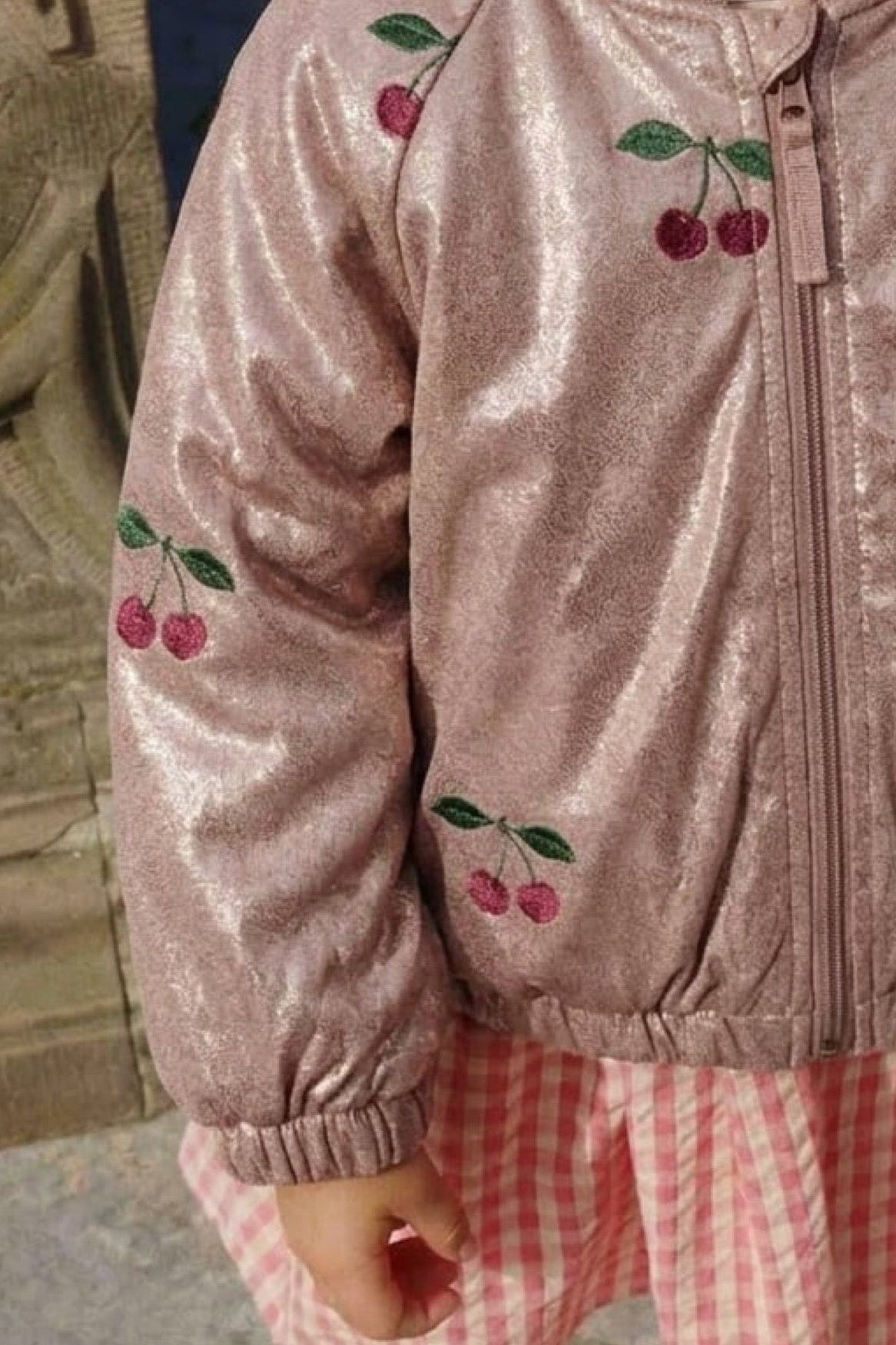 Juno Sparkle Bomber Jacket - Ma Grande Cerise