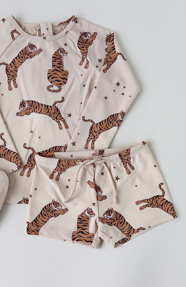 Aster Swim Pants - Tiger