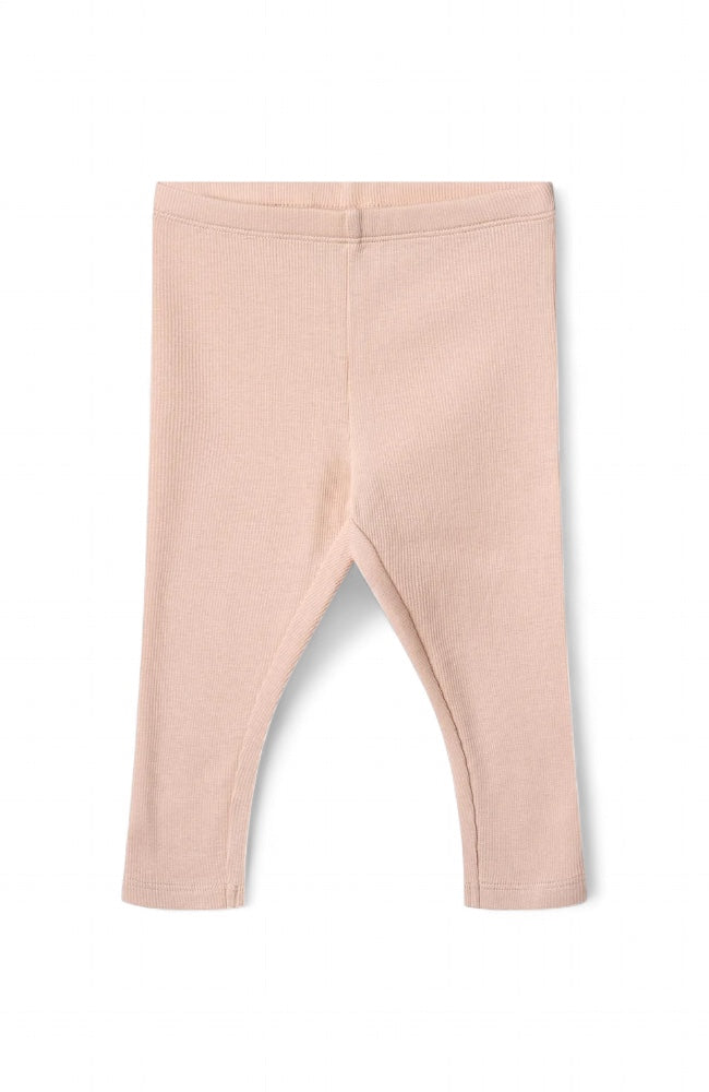 Rib Baby Leggings Maddy - Powder st.56-92