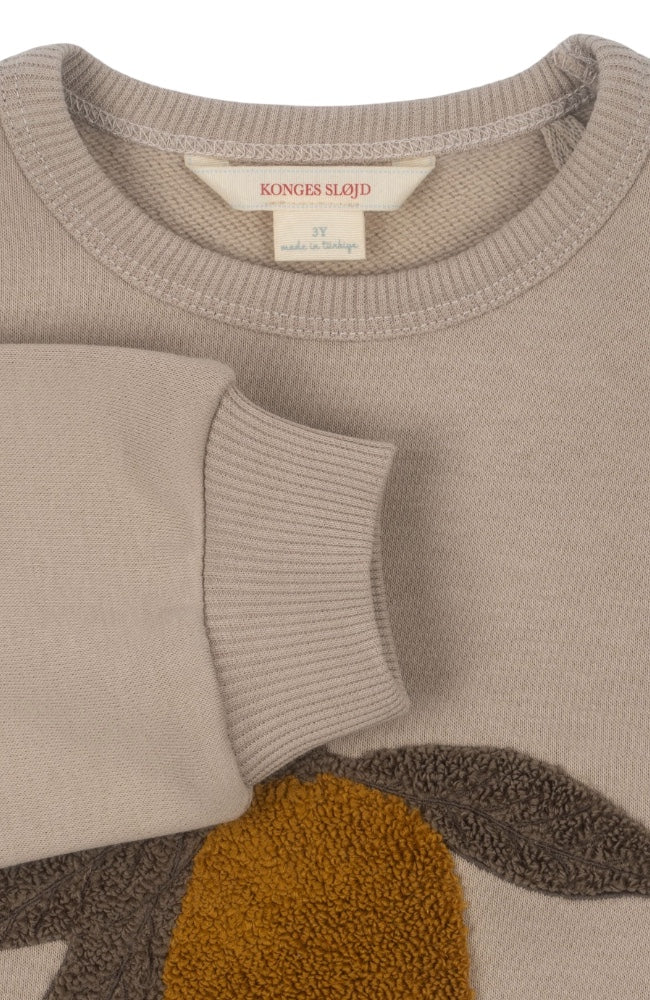 Lou Terry Sweat Shirt - Lemon