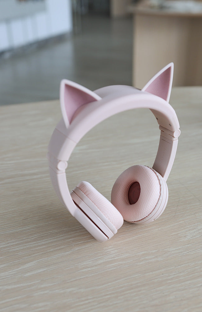 BuddyPhones - Ears Cat Rose