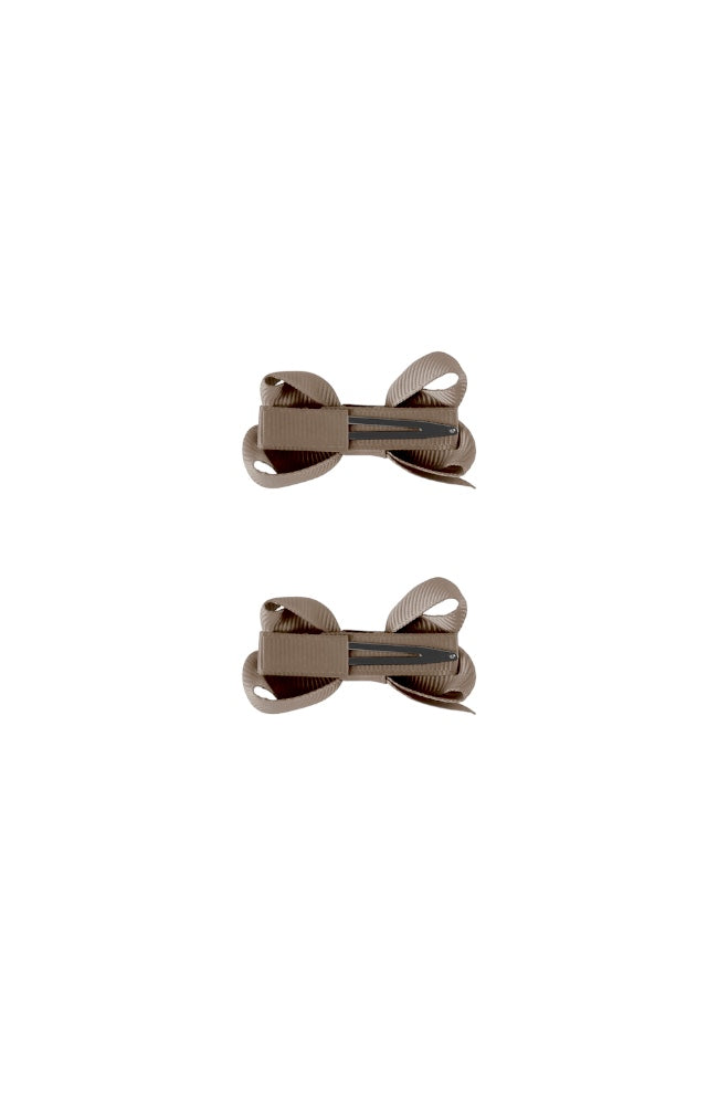 Small Bows 2pk - Chocolate