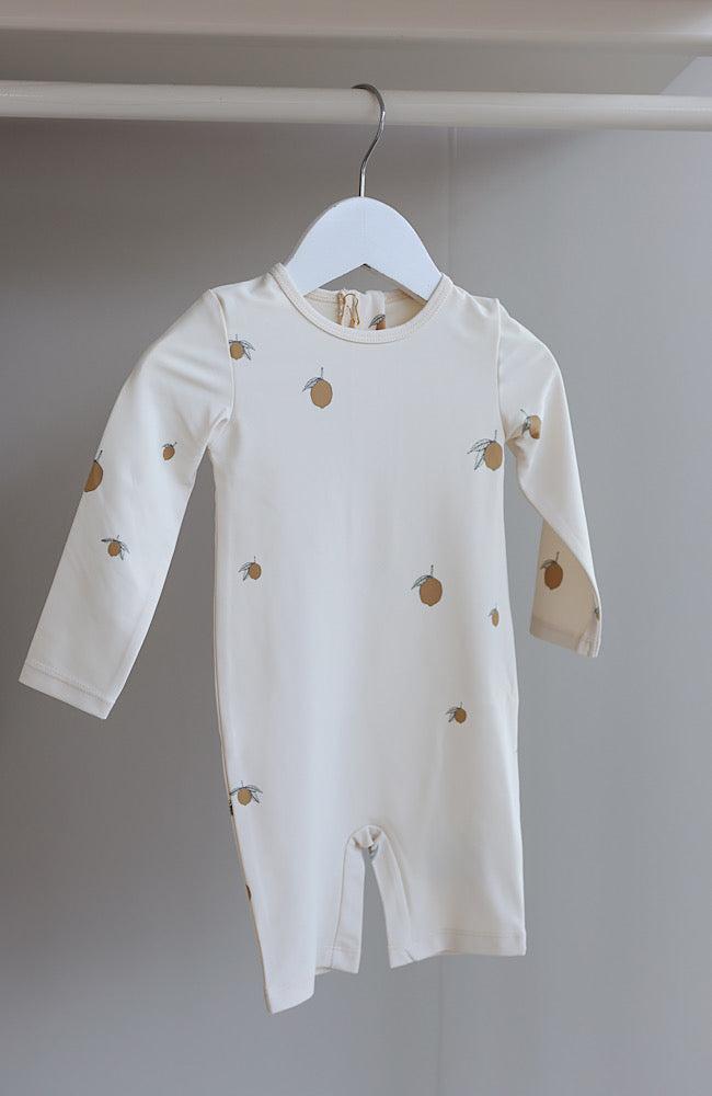 Aster Onesie - Lemon