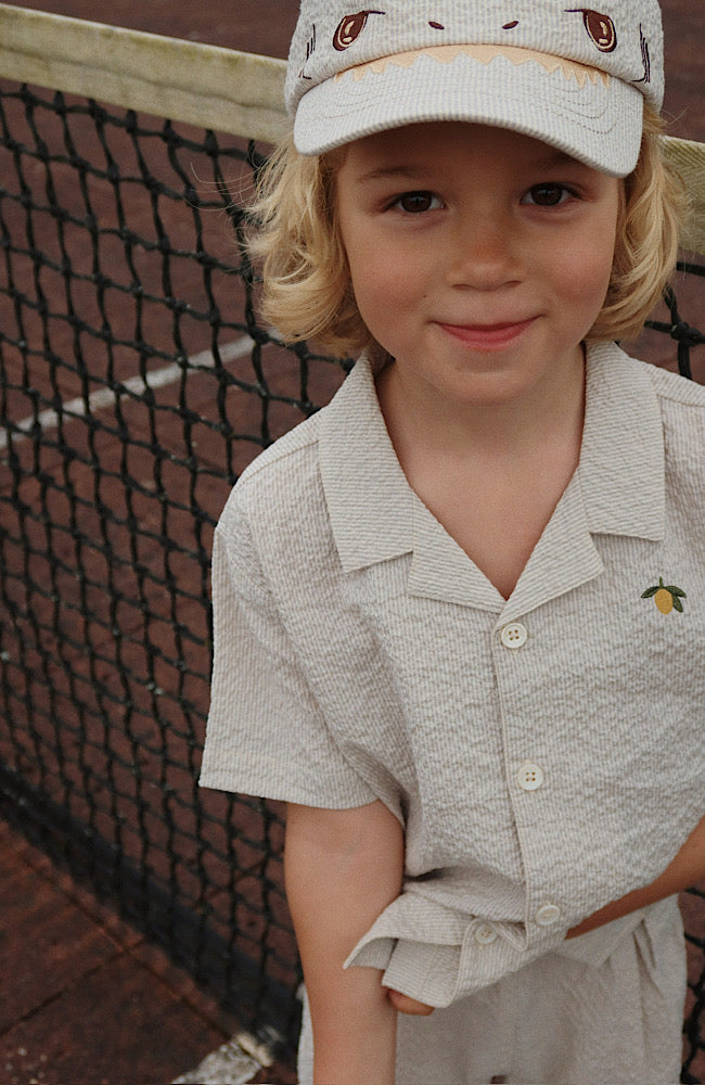 Elliot Shirt - Quarry Stripe