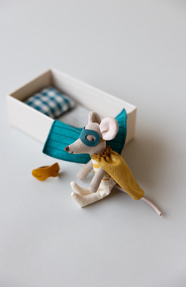 Superhero Mouse - Little Brother in Matchbox