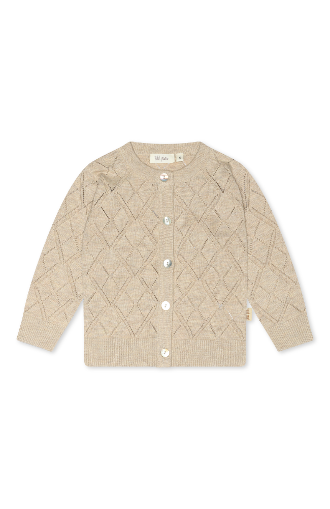 Cardigan Knit - Champagne