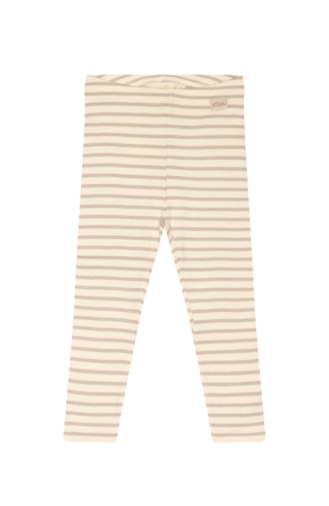 Leggings Modal Striped - Simply Taupe
