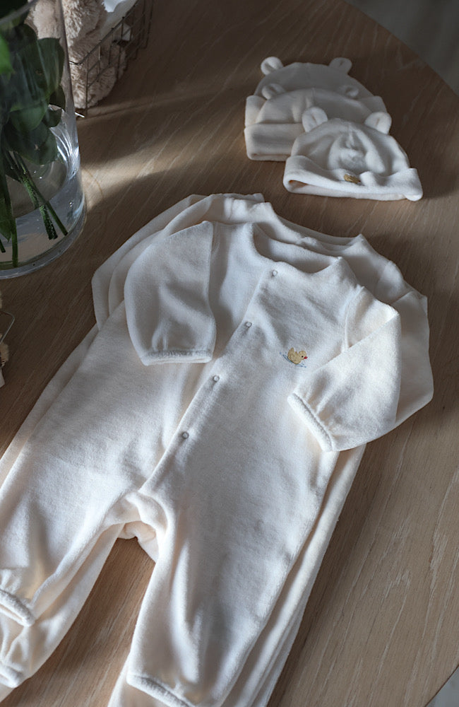 Elu Onesie - Antique White