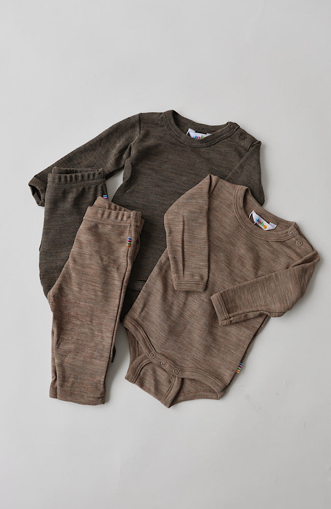 Ullar/Silki Samfella - Brown Melange / Limited