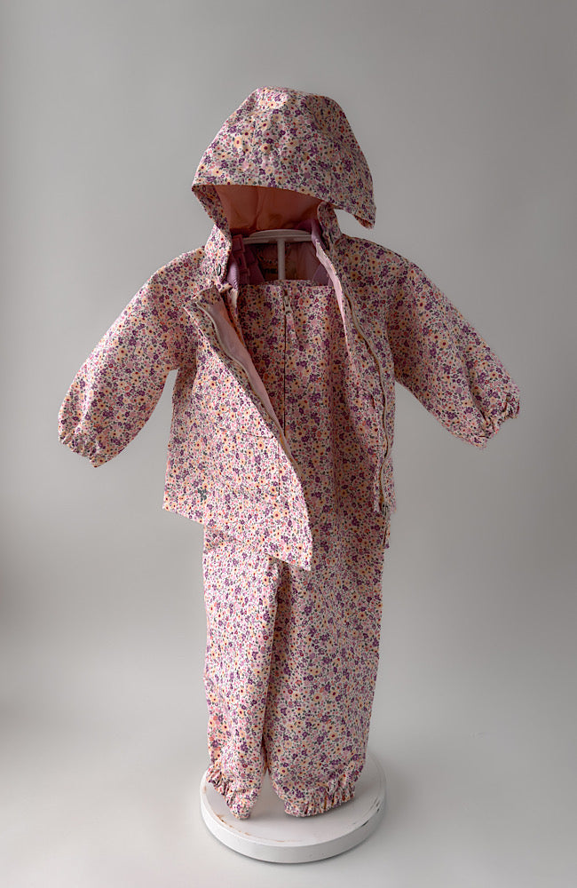 Outdoor Overall Robin Tech Baby - Candy Flowers