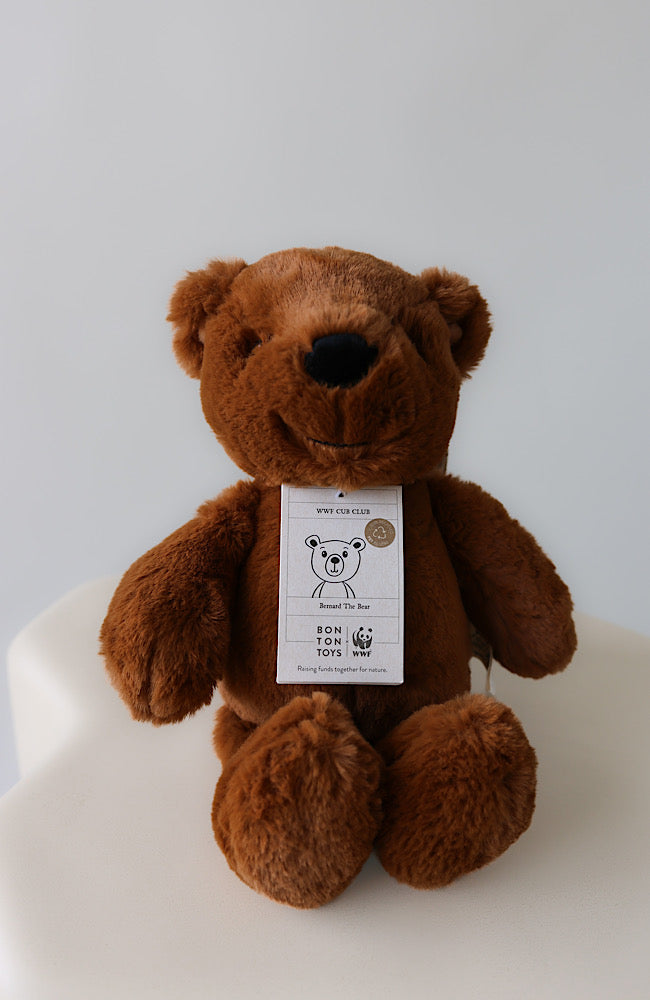 Bernard Bear Bash 29cm - Brown