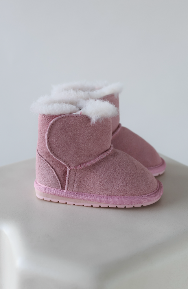 Toddler Bootie - Baby Pink