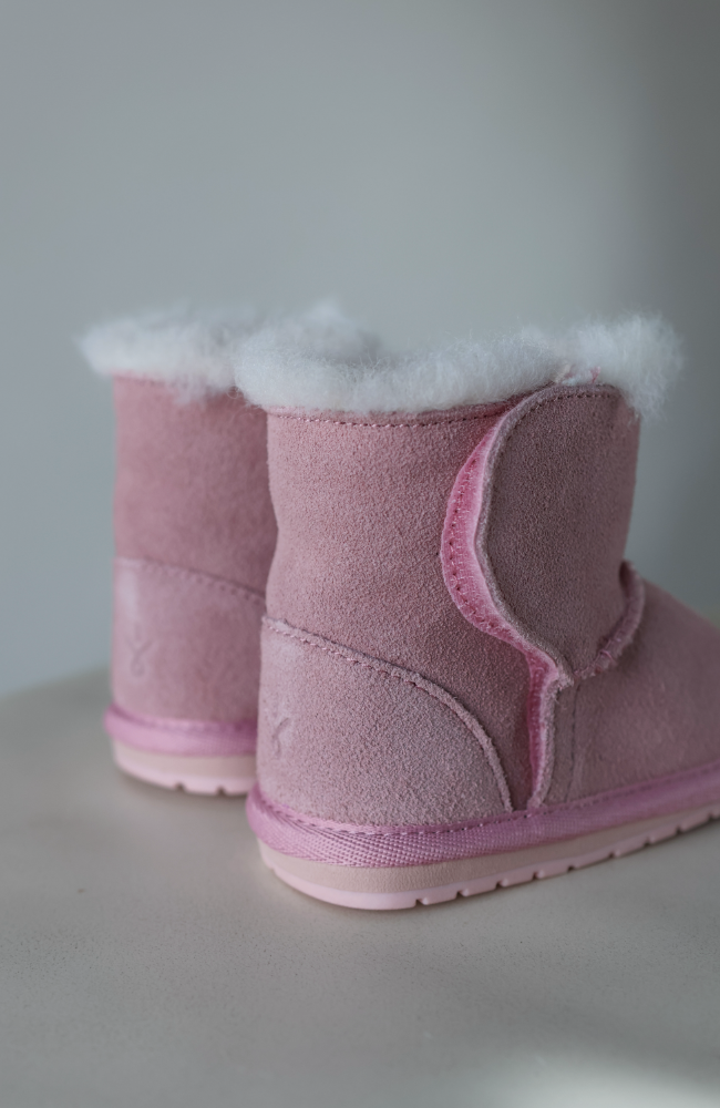 Toddler Bootie - Baby Pink