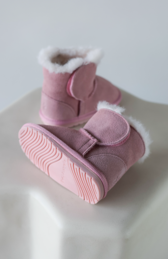 Toddler Bootie - Baby Pink